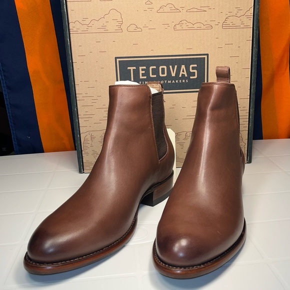 Tecovas | Shoes | New Tecovas The Chance Brandy Leather Bovine Chelsea ...